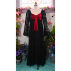 Priscilla 60’s Bell Sleeve Lace Maxi Dress - All Dresses - Maxi Dress - 2