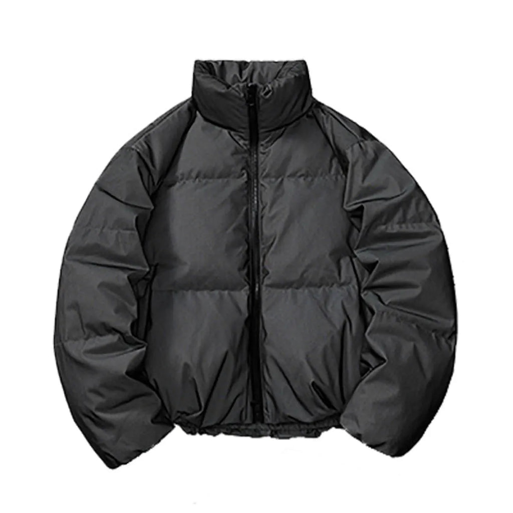 3D Reflective Stand Collar Down Jacket - Jackets & Coats - Jacket - 4