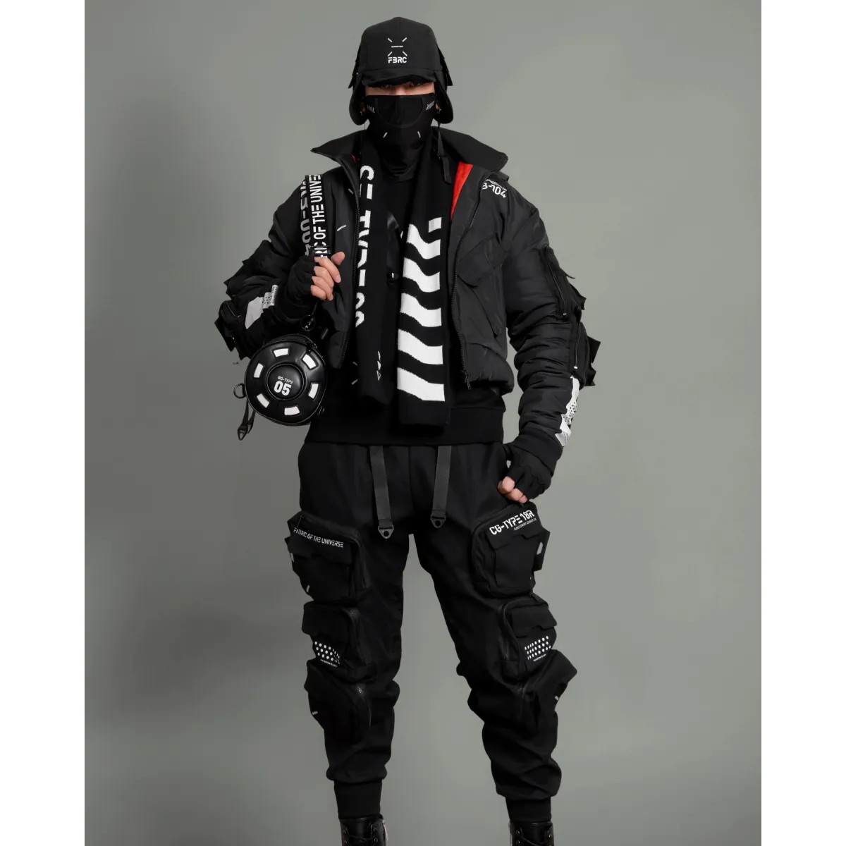 CRB-004 Black Crop Bomber Jacket - Women’s Clothing & Accessories - Jacket - 6