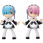 Fine Clover Re:Zero - Starting Life in Another World: Yurumari Rem & Ram Soft Vinyl Figures - Figurines - Figures - 1