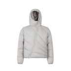 Loose Hooded Solid Color Puffer Jacket - Jackets & Coats - Jacket - 5