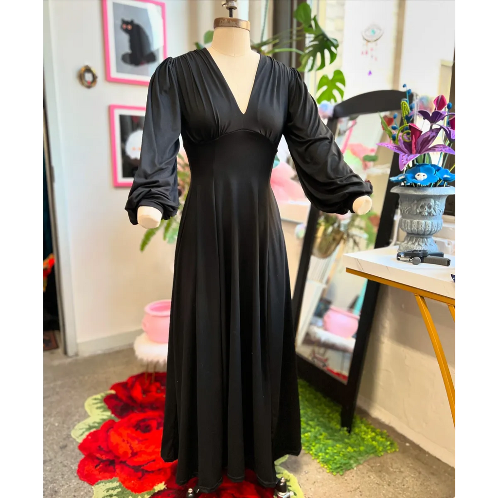 Raquel Maxi Dress with Bishop Sleeves - All Dresses - Maxi Dress - 2