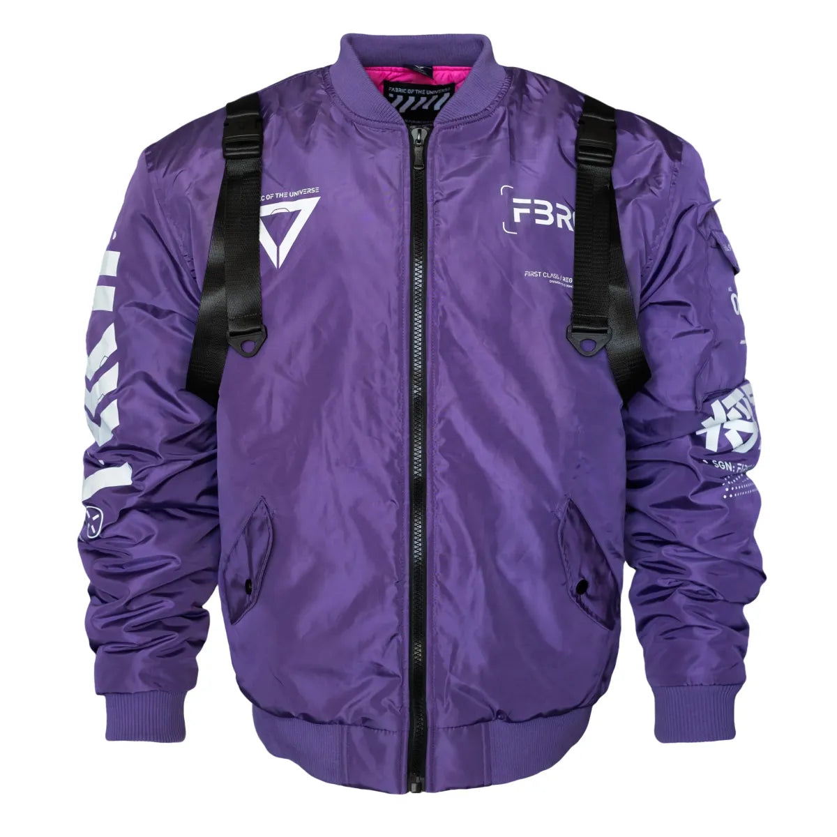 V3-3 Cybercore Purple Bomber Jacket - Jackets & Coats - Jacket - 2
