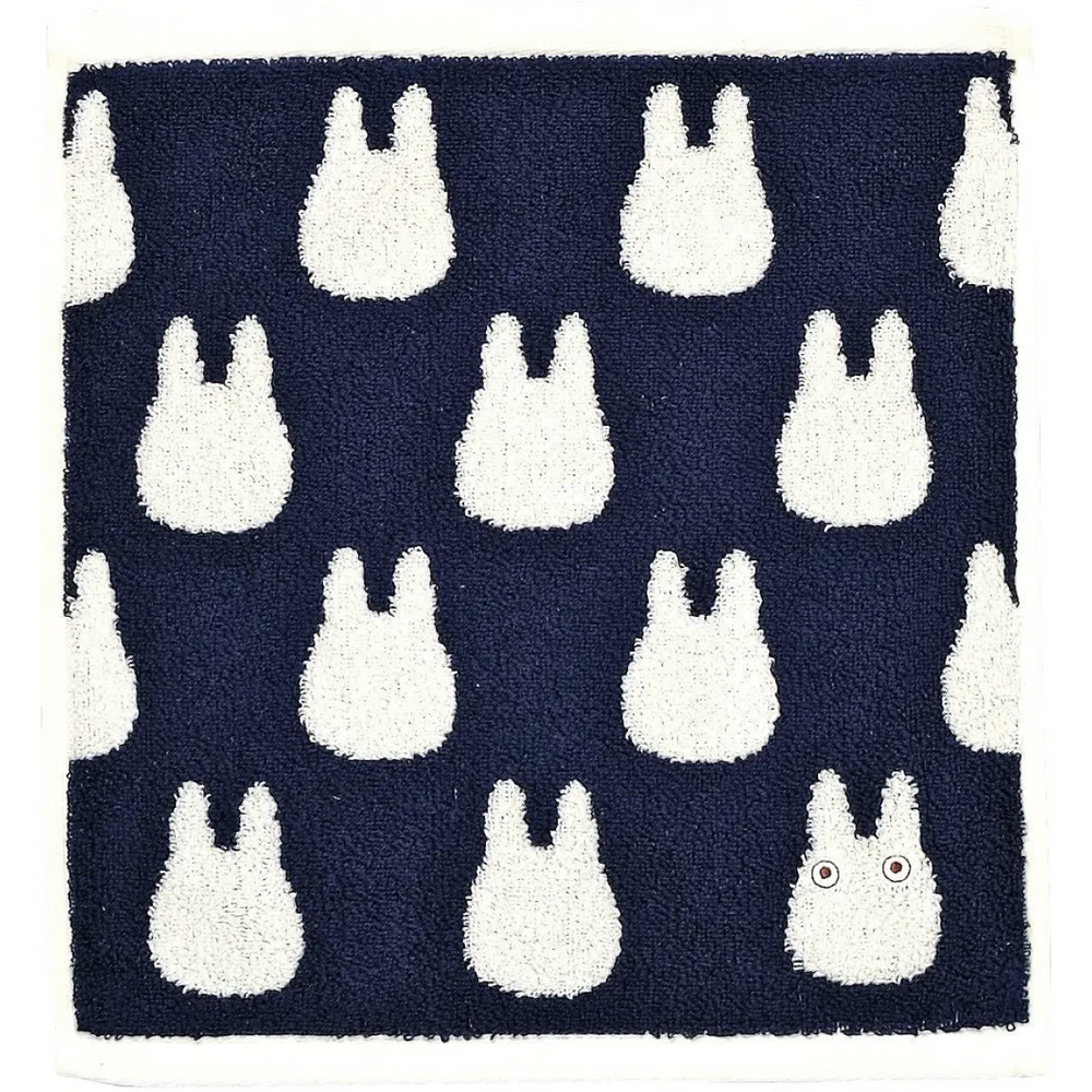 Studio Ghibli Silhouette Series (Wash Towel) My Neighbor Totoro Marushin Silhouette Towel Series Dark Blue - Best