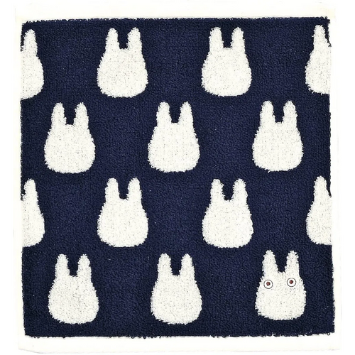Studio Ghibli Silhouette Series (Wash Towel) My Neighbor Totoro Marushin Silhouette Towel Series Dark Blue - Best