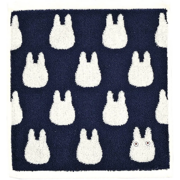 Studio Ghibli Silhouette Series (Wash Towel) My Neighbor Totoro Marushin Silhouette Towel Series Dark Blue - Best