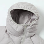 Loose Hooded Solid Color Puffer Jacket - Jackets & Coats - Jacket - 3