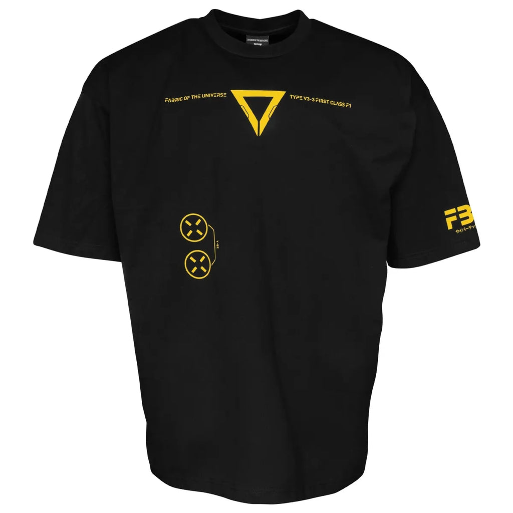 Cybercore Oversized Yellow Graphic T-Shirt - T-Shirts - T-Shirt - 2