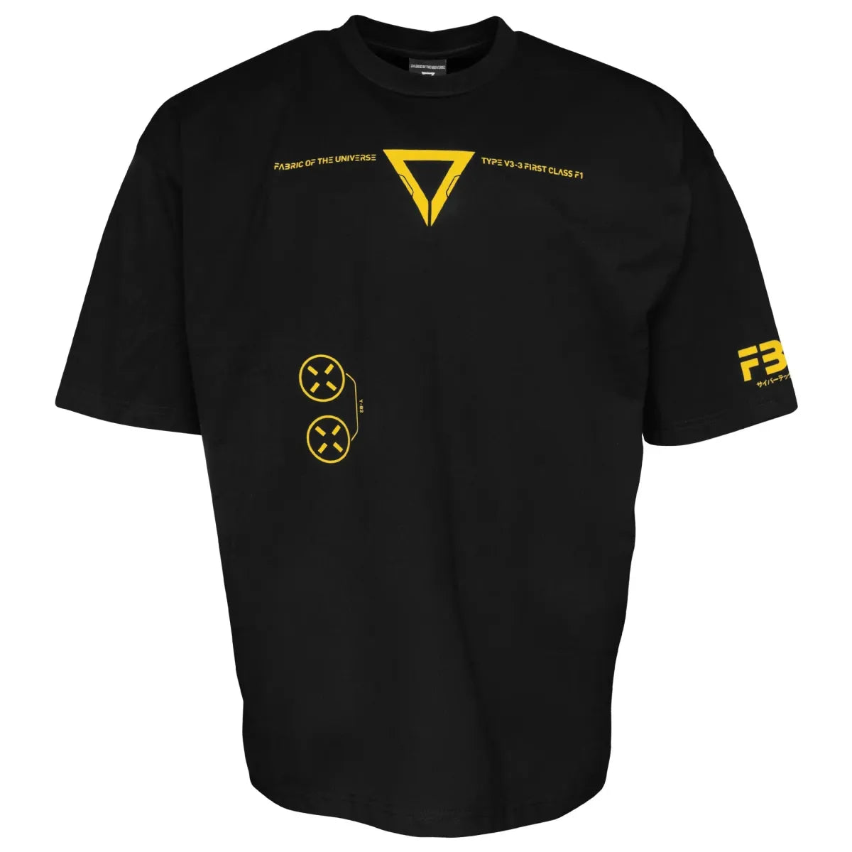 Cybercore Oversized Yellow Graphic T-Shirt - T-Shirts - T-Shirt - 2