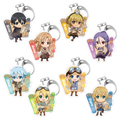 Sword Art Online Trading Acrylic Keychain Quest Series Deformed (1 Blind Box)