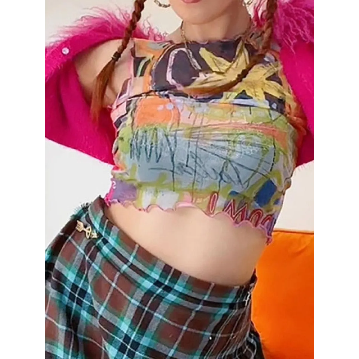 Life Is Pain Crop Top - T-Shirts - Shirts & Tops - 7 - 2024