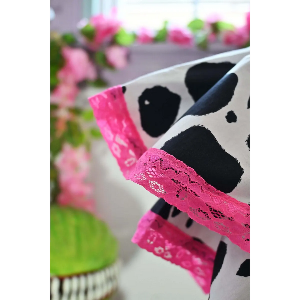 Adelaide Mini Swing Dress in Bessie Moo Print - All Dresses - Mini Dress - 6