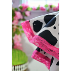 Adelaide Mini Swing Dress in Bessie Moo Print - All Dresses - Mini Dress - 6