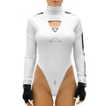 ABS-Type 501 Futuristic White Bodysuit - Women’s Clothing & Accessories - Bodysuit - 1