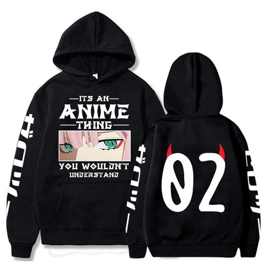 It’s An Anime Thing You Wouldn’t Understand Hoodie - Black / L - Women’s Clothing & Accessories - Shirts & Tops