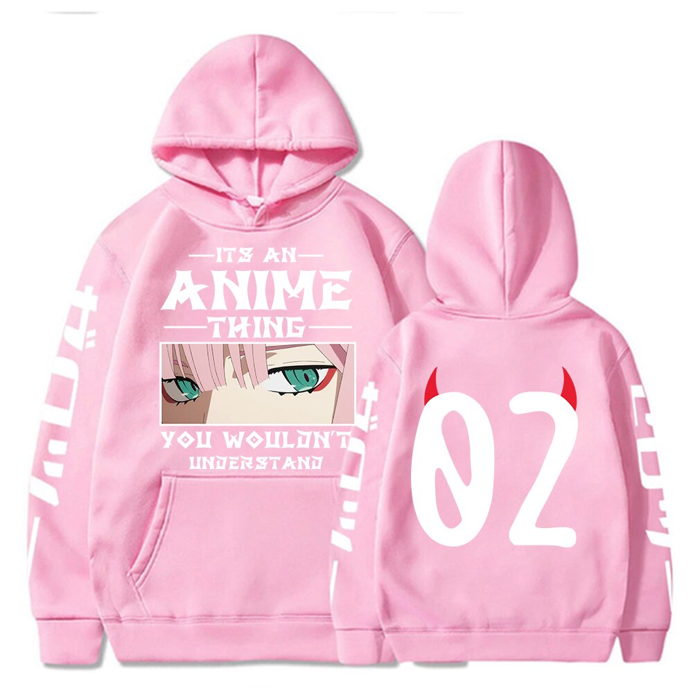 It’s An Anime Thing You Wouldn’t Understand Hoodie - Pink / L - Women’s Clothing & Accessories - Shirts & Tops