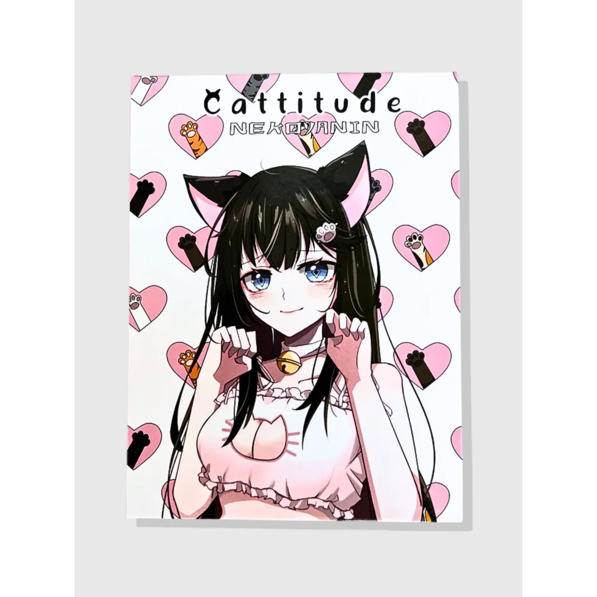 Cattitude Pink Eyeshadow Palette - Harajuku Style - Cosmetics - 1