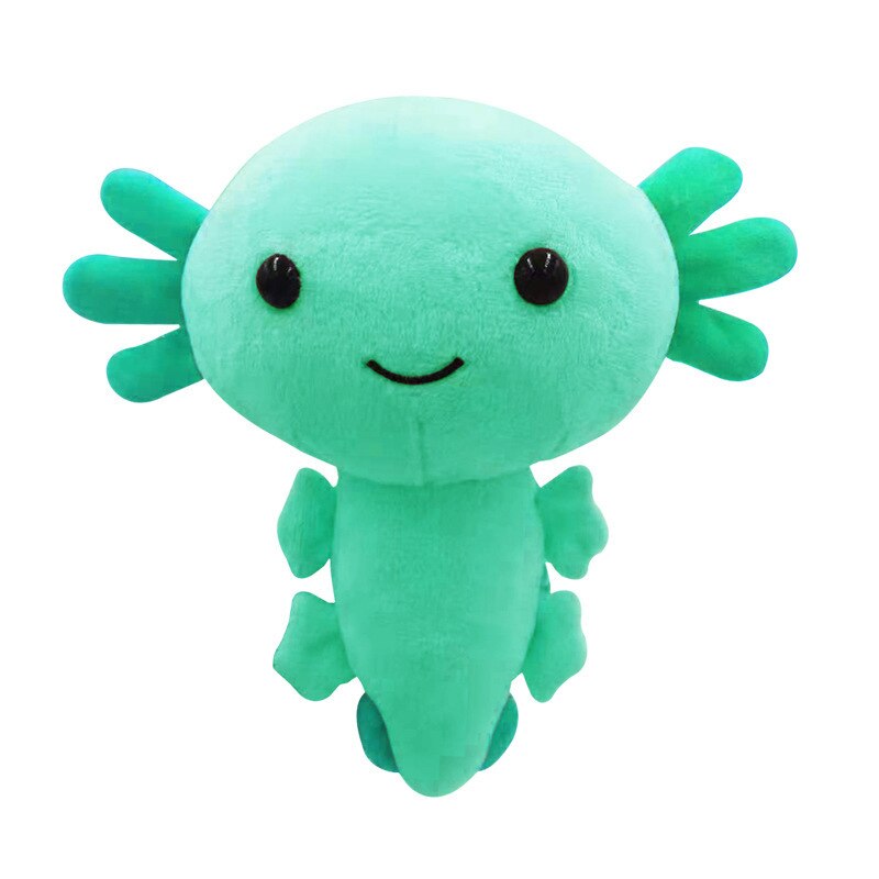 Kawaii Axolotl Plushies - Green - Toys - Clothing - 25 - 2024
