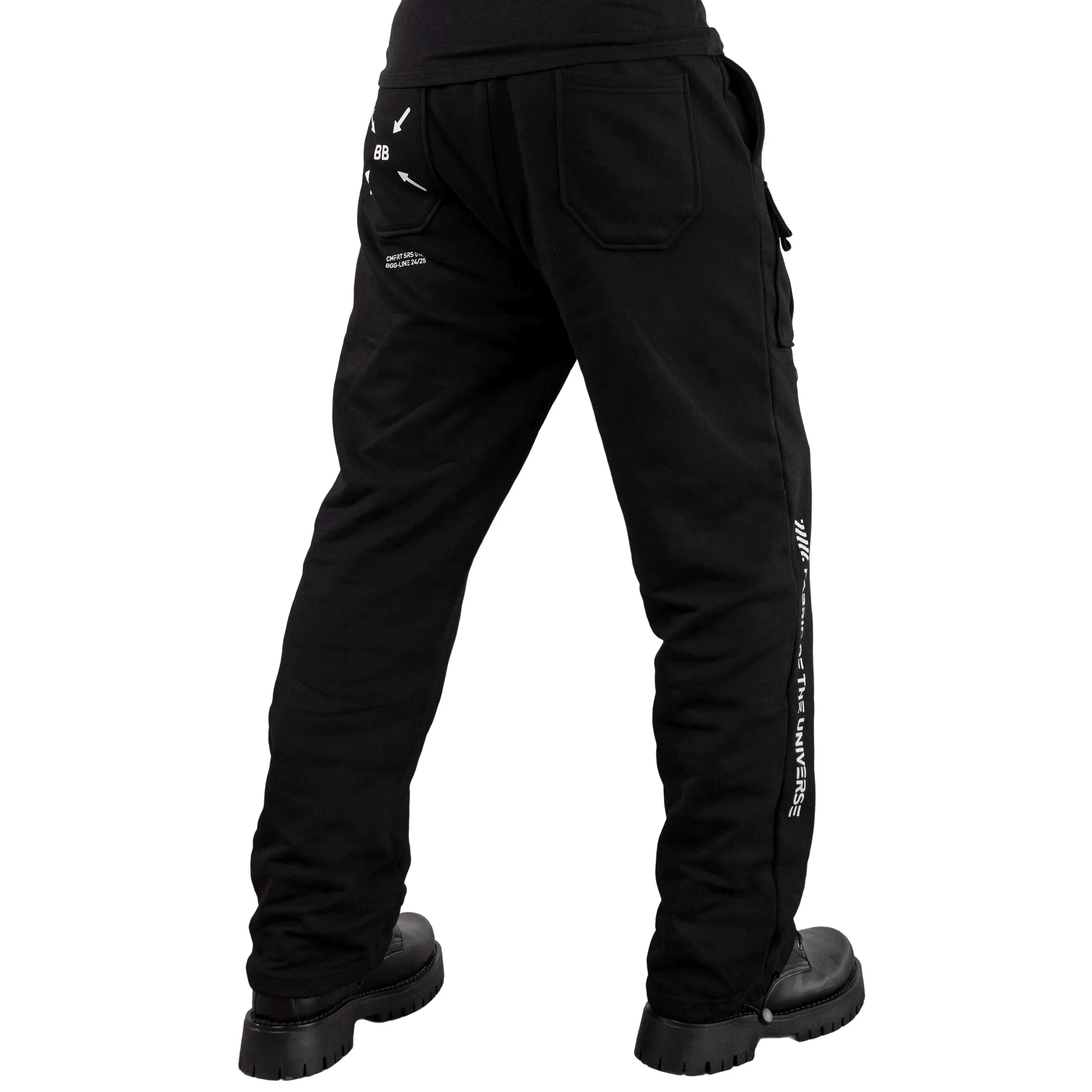 BLS-Type 230 Black French Terry Cargo Pants