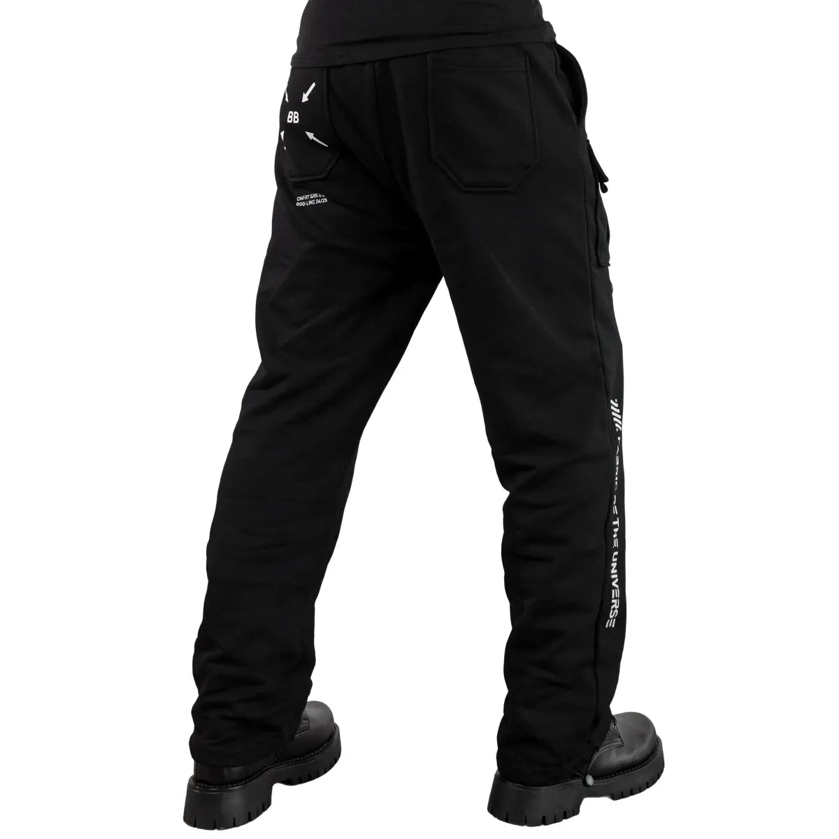 BLS-Type 230 Black French Terry Cargo Pants - Bottoms - Cargo Pants - 12