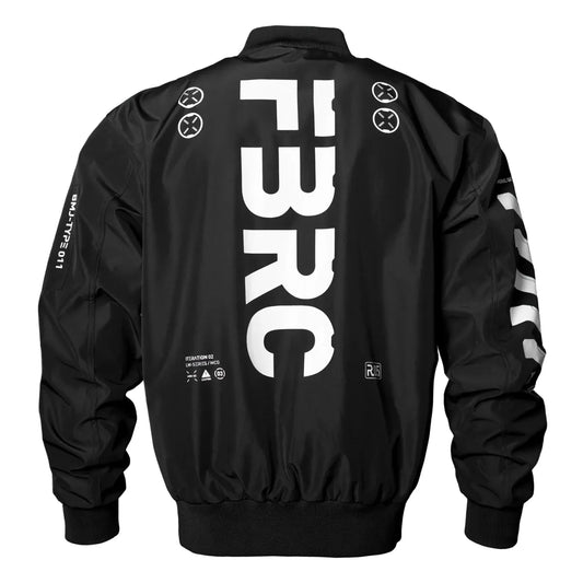 BMJ-Type 011 Black Lightweight Bomber Jacket - Jackets & Coats - Bomber Jacket - 1