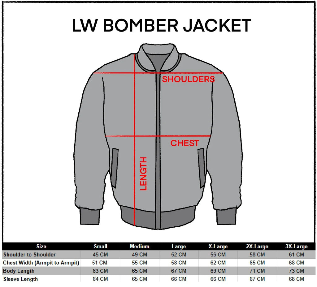 BMJ-Type 011 Black Lightweight Bomber Jacket