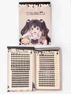 Boba Diary Manga Lash Clusters Book