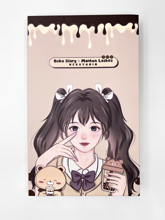 Boba Diary Manga Lash Clusters Book