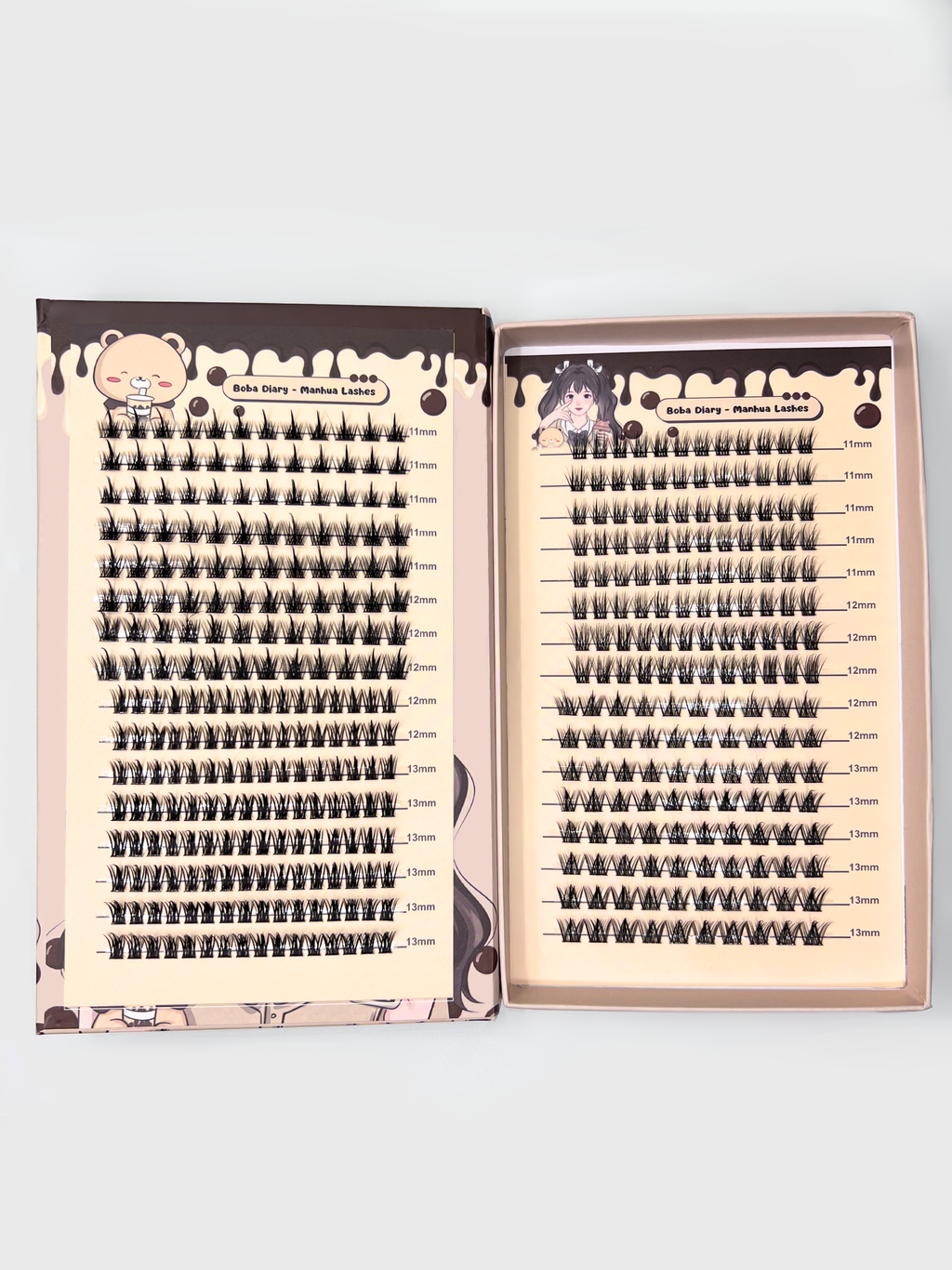 Boba Diary Manga Lash Clusters Book