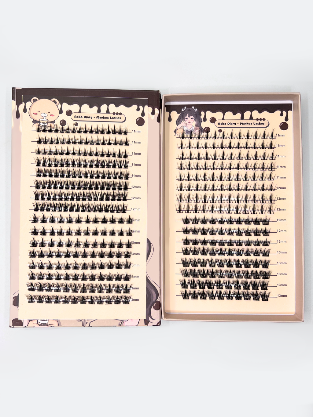 Boba Diary Manga Lash Clusters Book
