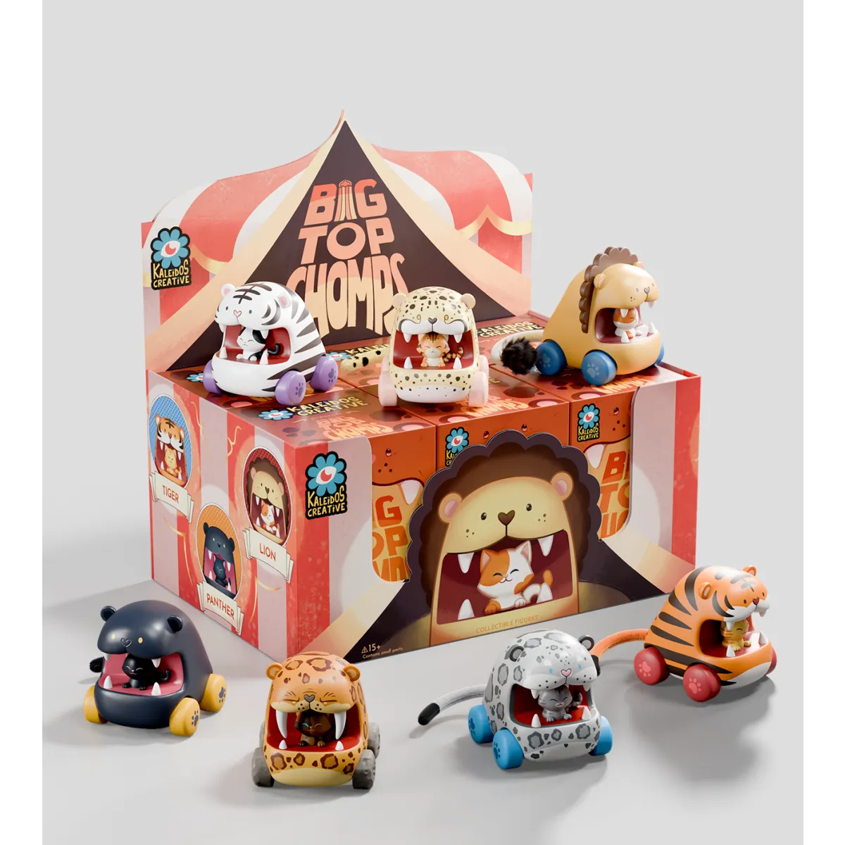 Big Top Chomps Blind Box (1 Blind Box) - Tops - Figure - 1