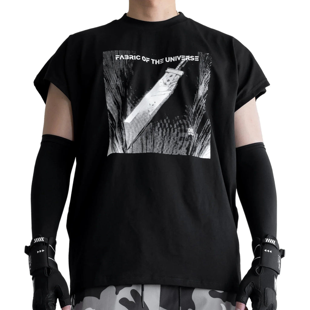 Bzerk Graphic Oversized Sleeveless Tee