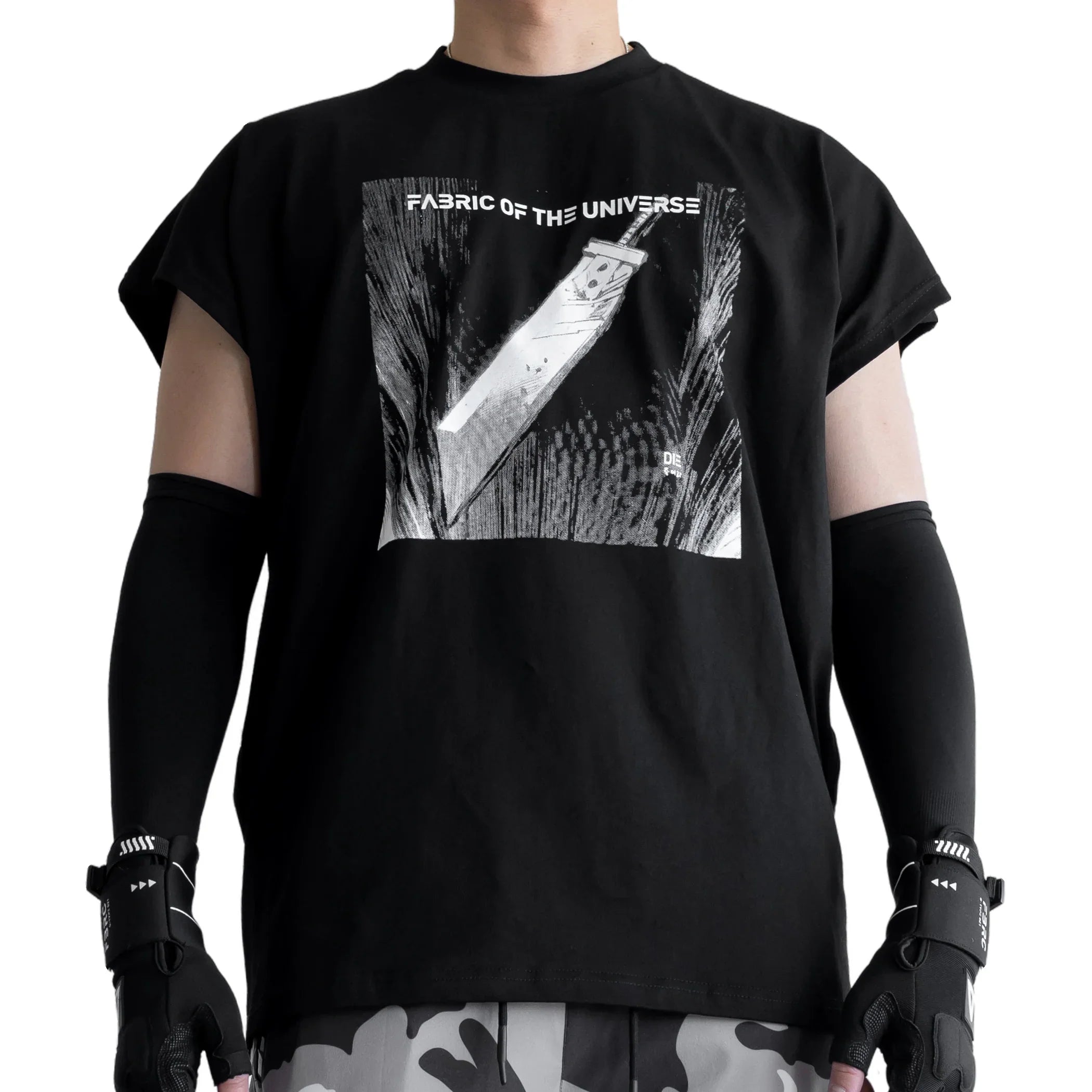 Bzerk Graphic Oversized Sleeveless Tee