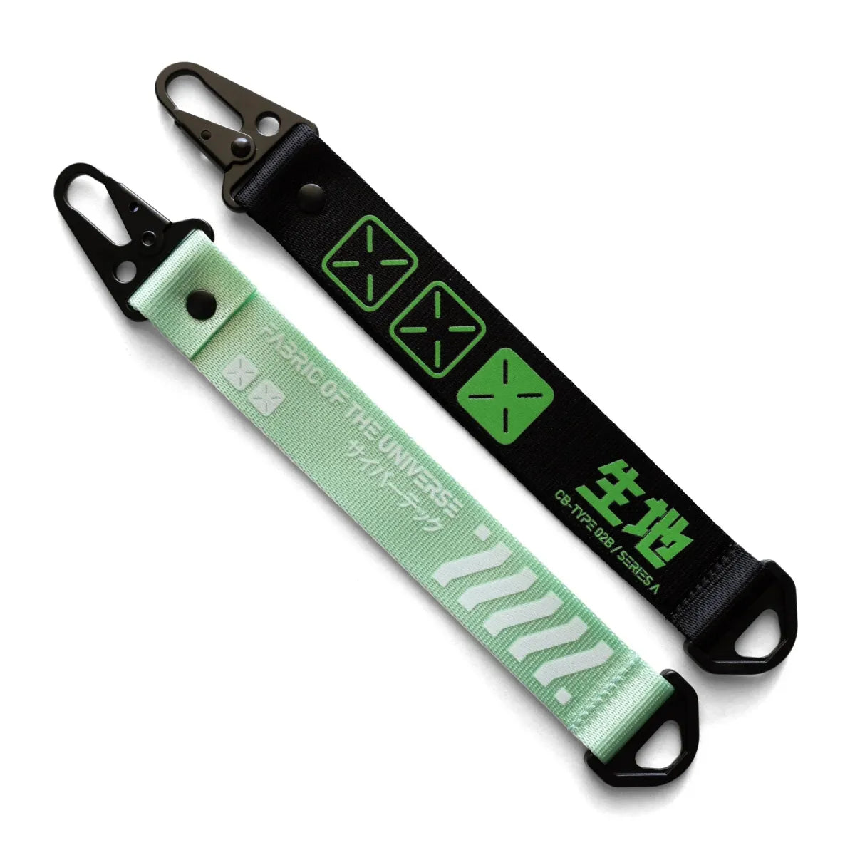 CBR-002 Hang Tag Keychain Set - Black & Pastel Green - Best Sellers - Accessory - 1