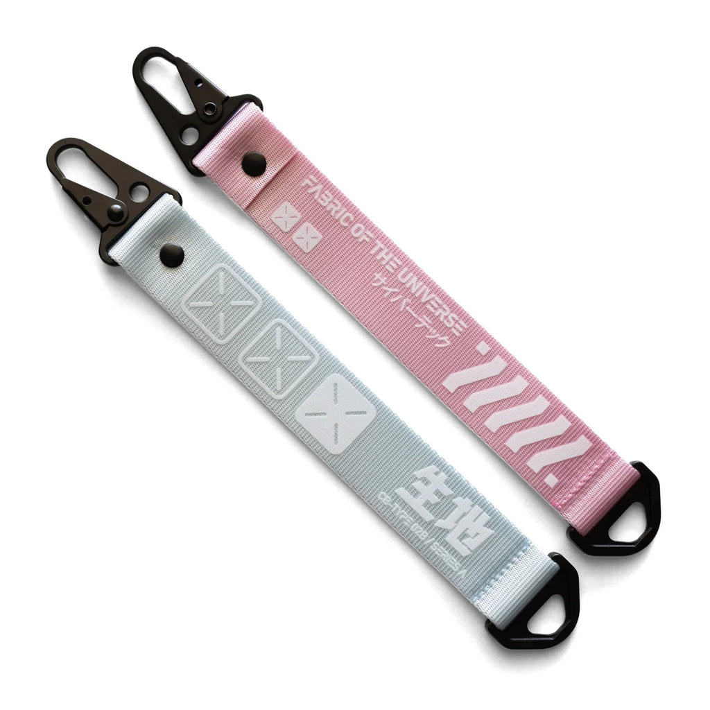 Pastel Sky Carabiner Keychain Duo