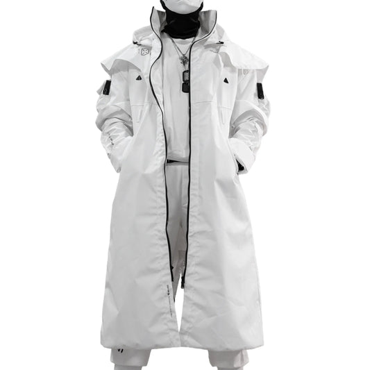 CC-020 White Commander's Trench Coat