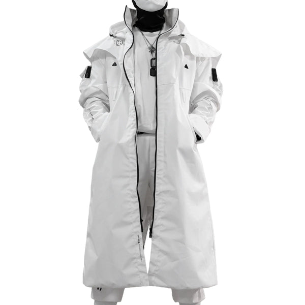 CC-020 White Commander's Trench Coat
