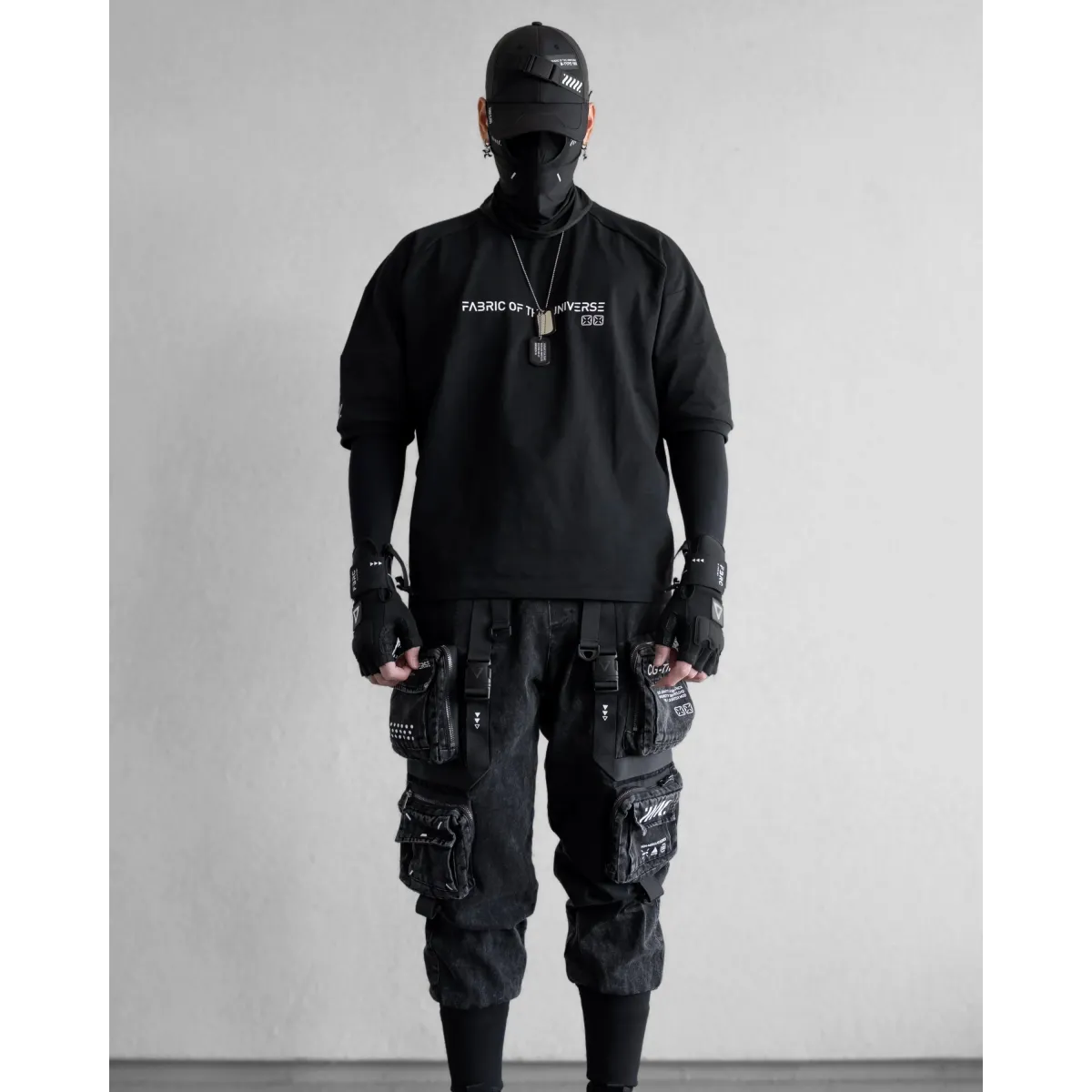 RGS-102A Oversized Raglan Techwear T-Shirt - T-Shirts - T-Shirt - 4