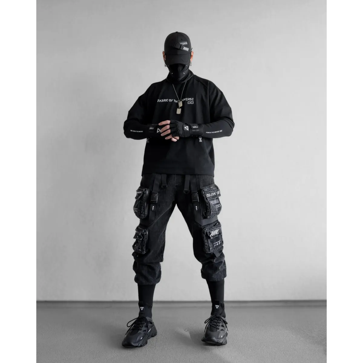 RGS-102A Oversized Raglan Techwear T-Shirt - T-Shirts - T-Shirt - 3