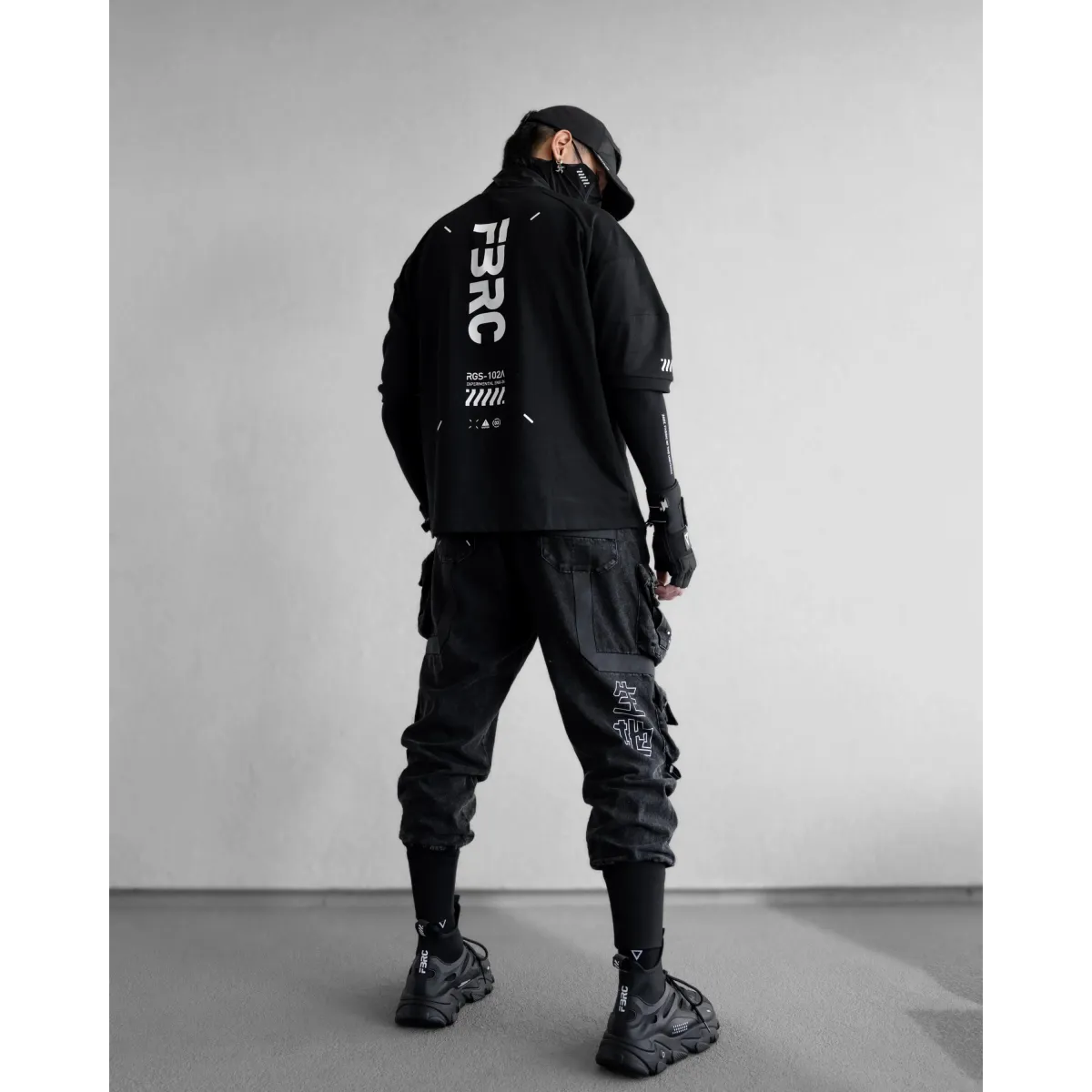 RGS-102A Oversized Raglan Techwear T-Shirt - T-Shirts - T-Shirt - 7