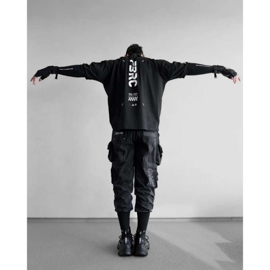 RGS-102A Oversized Raglan Techwear T-Shirt - T-Shirts - T-Shirt - 5