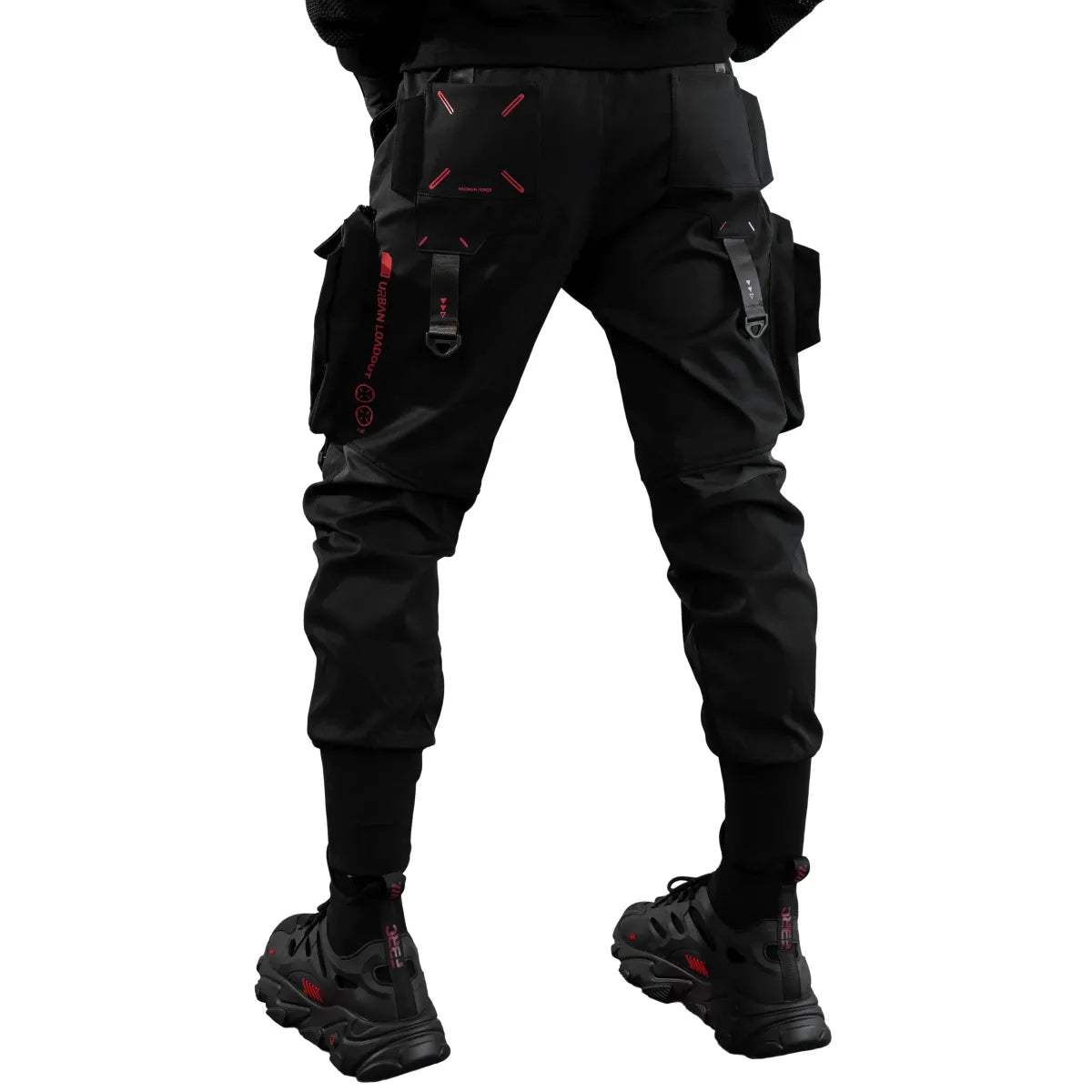 CG-Type 19S Black Red Tactical Cargo Pants - Bottoms - Cargo Pants - 4