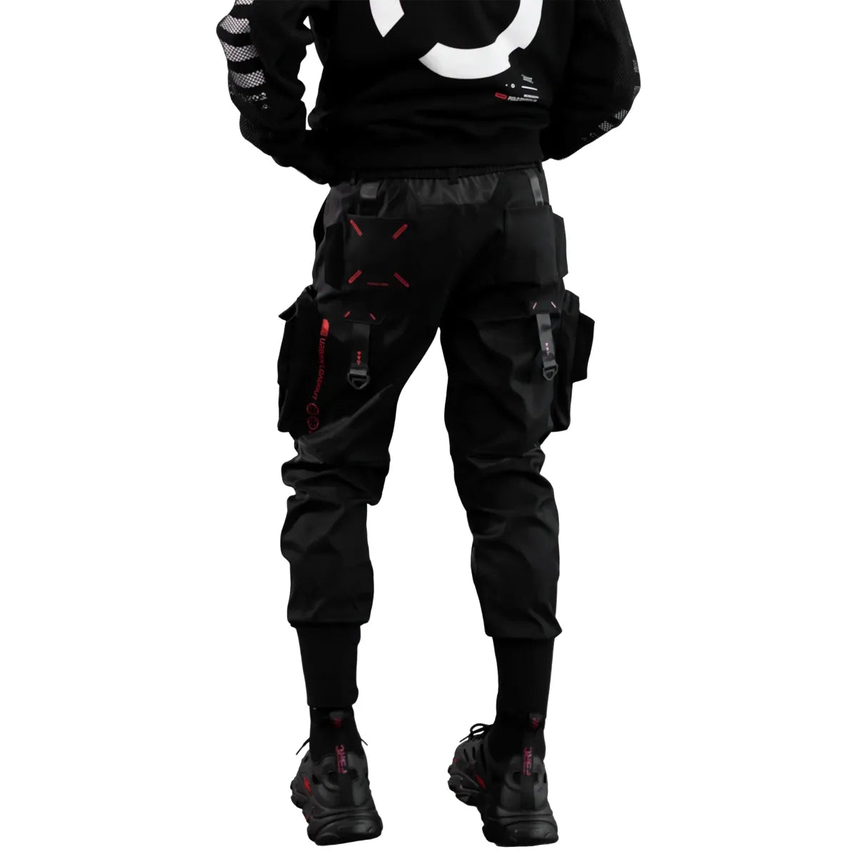 CG-Type 19S Black Red Tactical Cargo Pants - Bottoms - Cargo Pants - 5