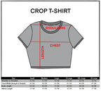 CRTT-Type B Black Slim Fit Crop Tee