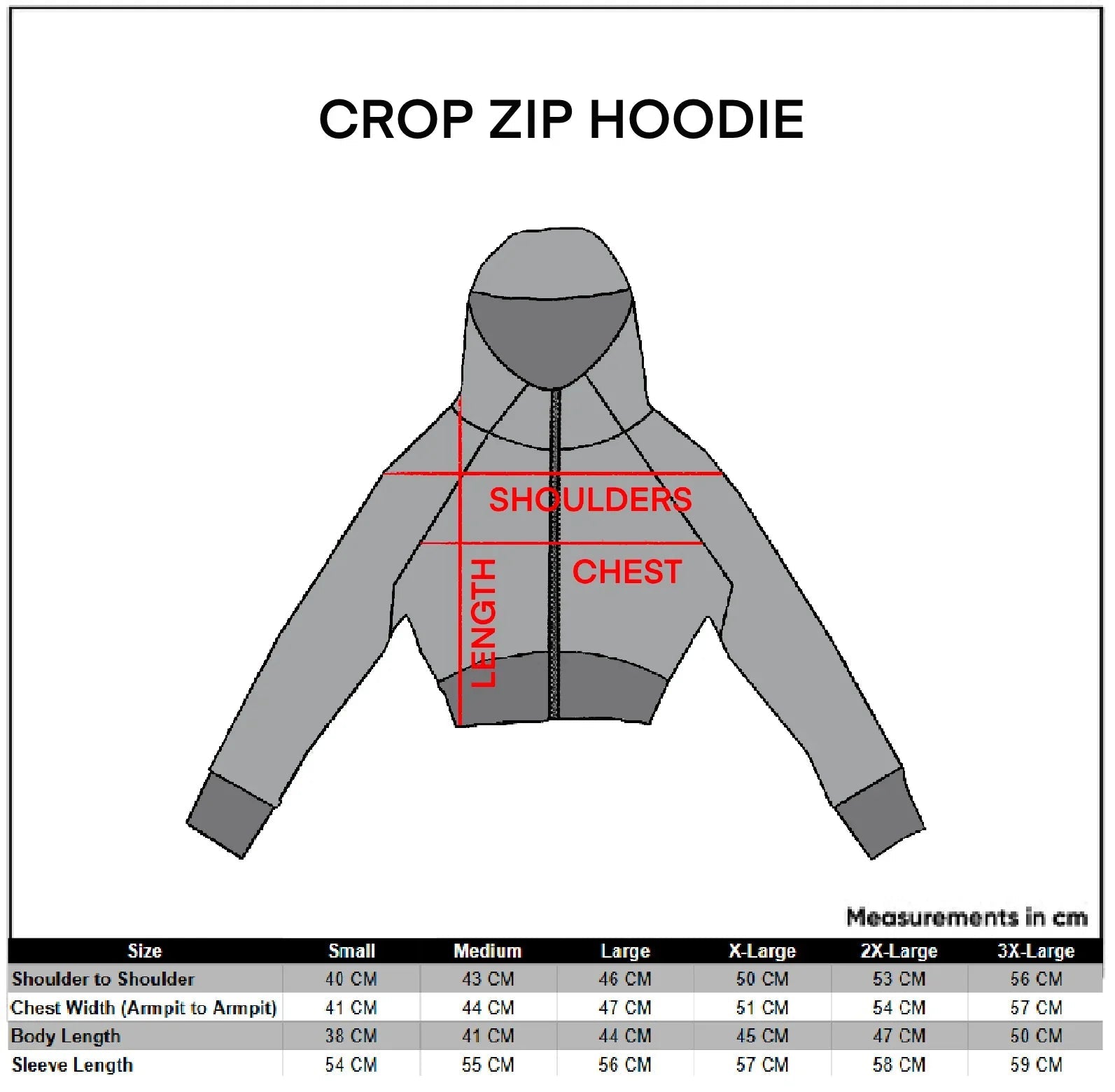 CRZ-Type 03A Crop Zip Hoodie