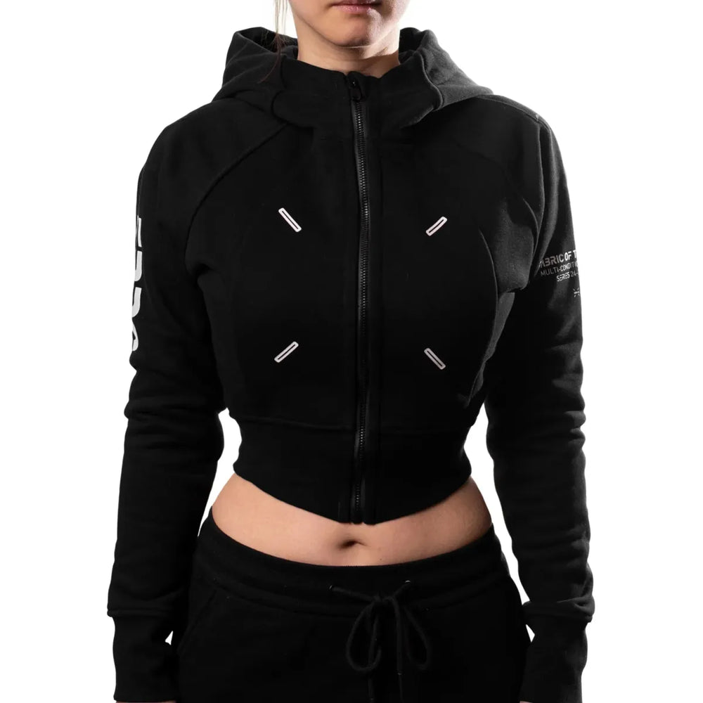CRZ-Type 03A Crop Zip Hoodie - Women’s Clothing & Accessories - Hoodie - 1