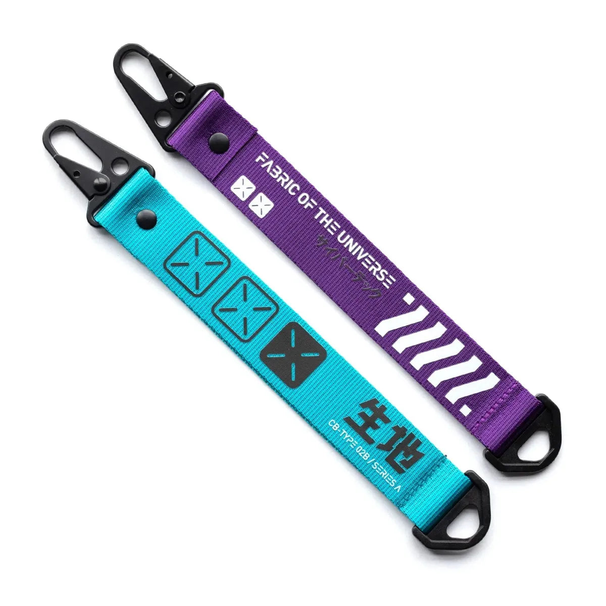 Purple & Cyan Carabiner Keychain Set - Accessories - Accessory - 2