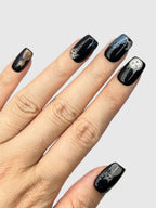 Cat Lady Glitter Press-On Nails