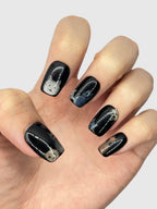 Cat Lady Glitter Press-On Nails