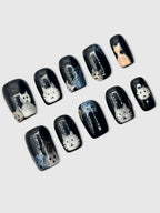 Cat Lady Glitter Press-On Nails